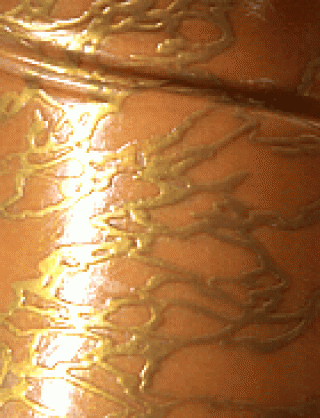 Struktur Latex Gold Moire